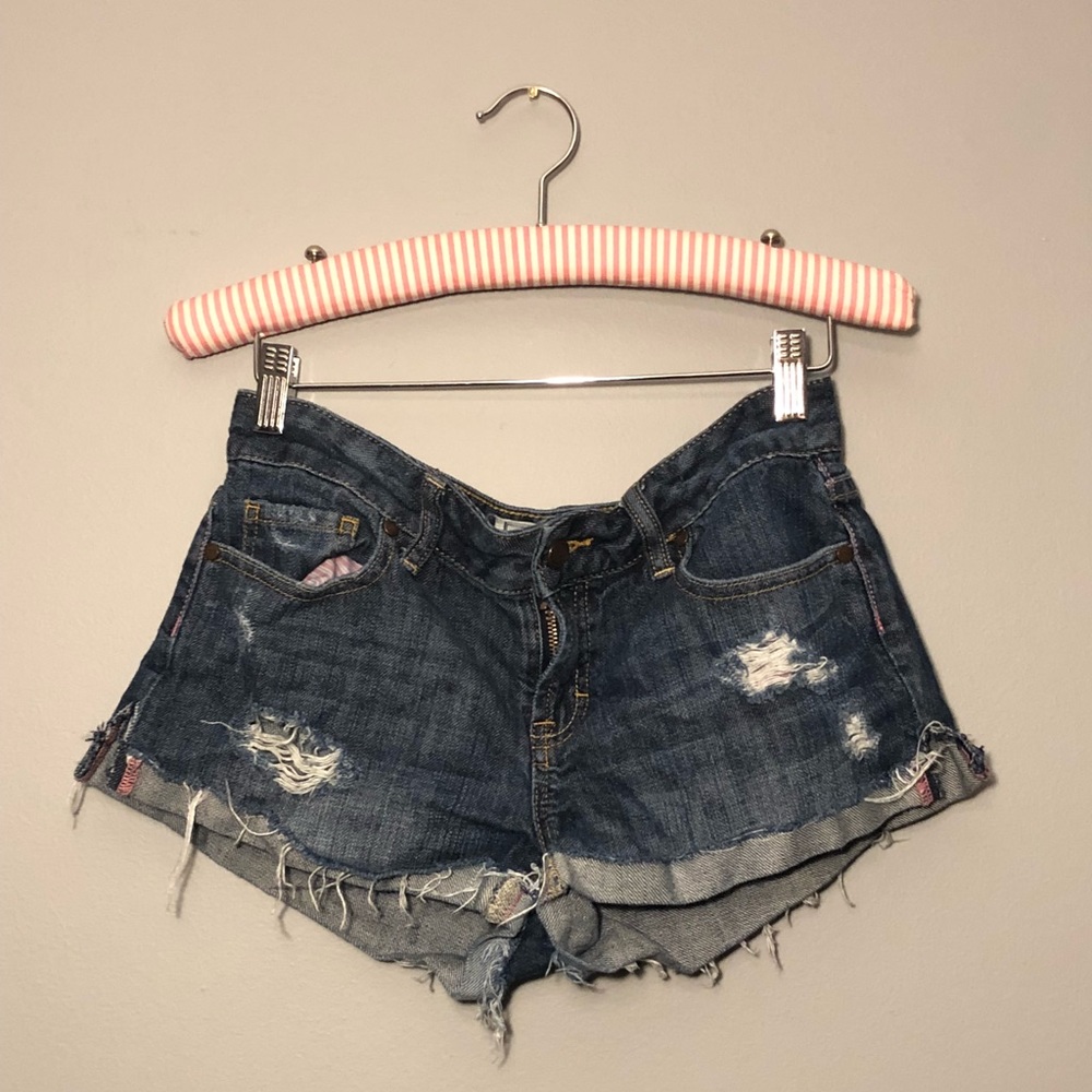 Vintage PINK Jean shorts